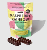 Soft Power | Raspberry Rainbow | Candy Bar 2 Pack | 50mg