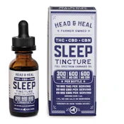 Head & Heal | Sleep Blend (THC:CBN:CBD) | Tincture | 300mg