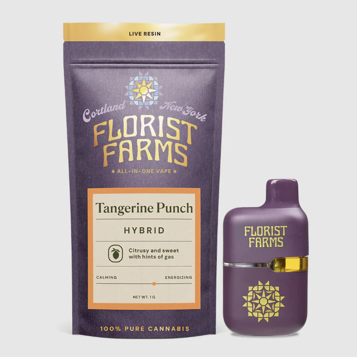 Florist Farms - Florist Farms | Tangerine Punch | Live Resin AIO | 1g Main Image