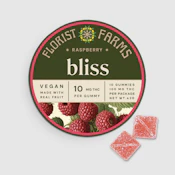 Florist Farms | Raspberry "Bliss" | Gummies | 100mg
