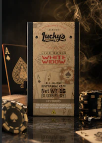 Lucky's | White Widow Disposable | 1g