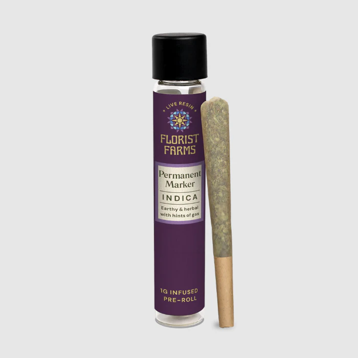 Florist Farms - Florist Farms | Permanent Marker | Live Resin Infused Pre-Roll | 1g Main Image