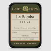 Florist Farms | La Bomba | Pre-Roll 7 Pack | 3.5g