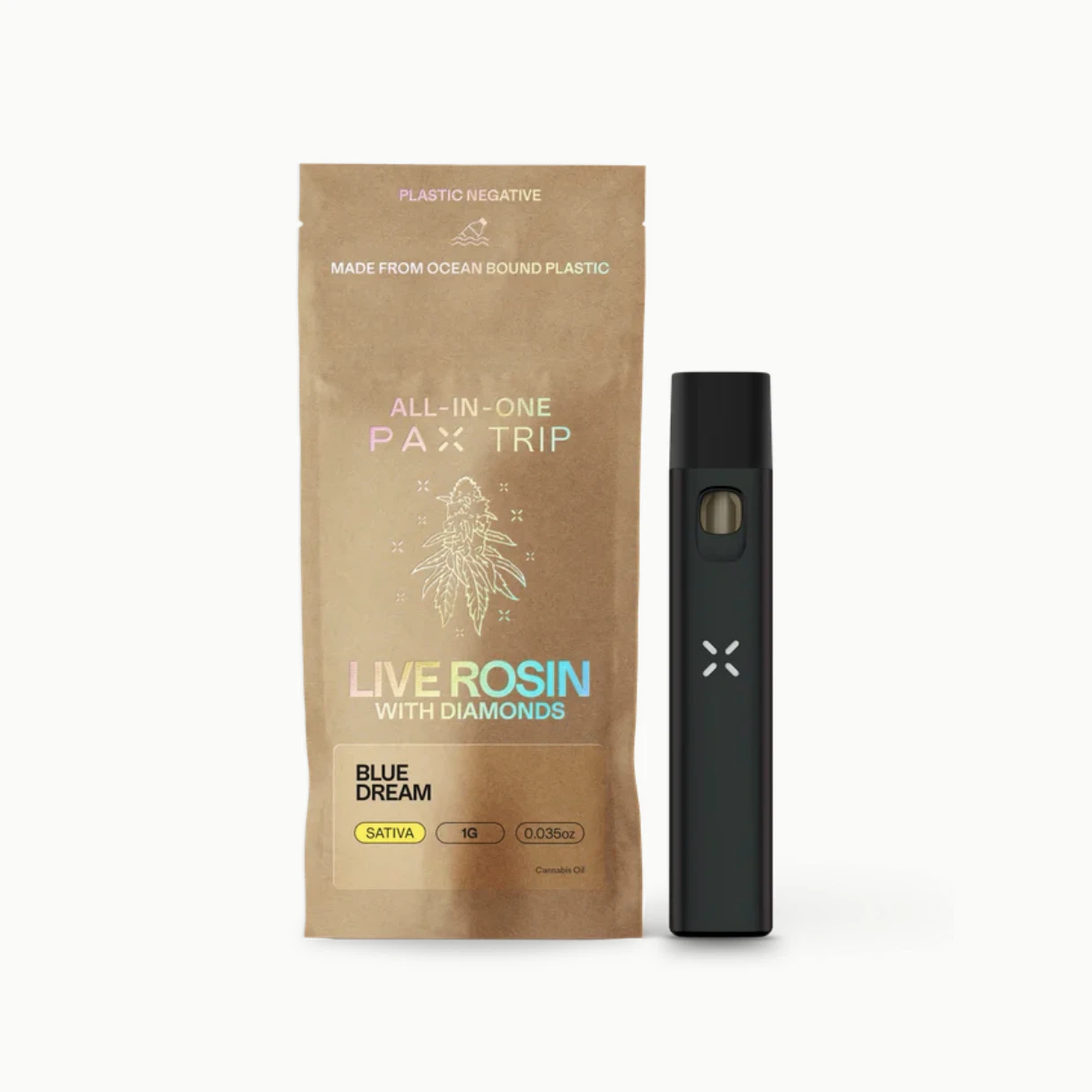PAX - PAX | Blue Dream | Live Rosin w/ Diamonds AIO | 1g Main Image
