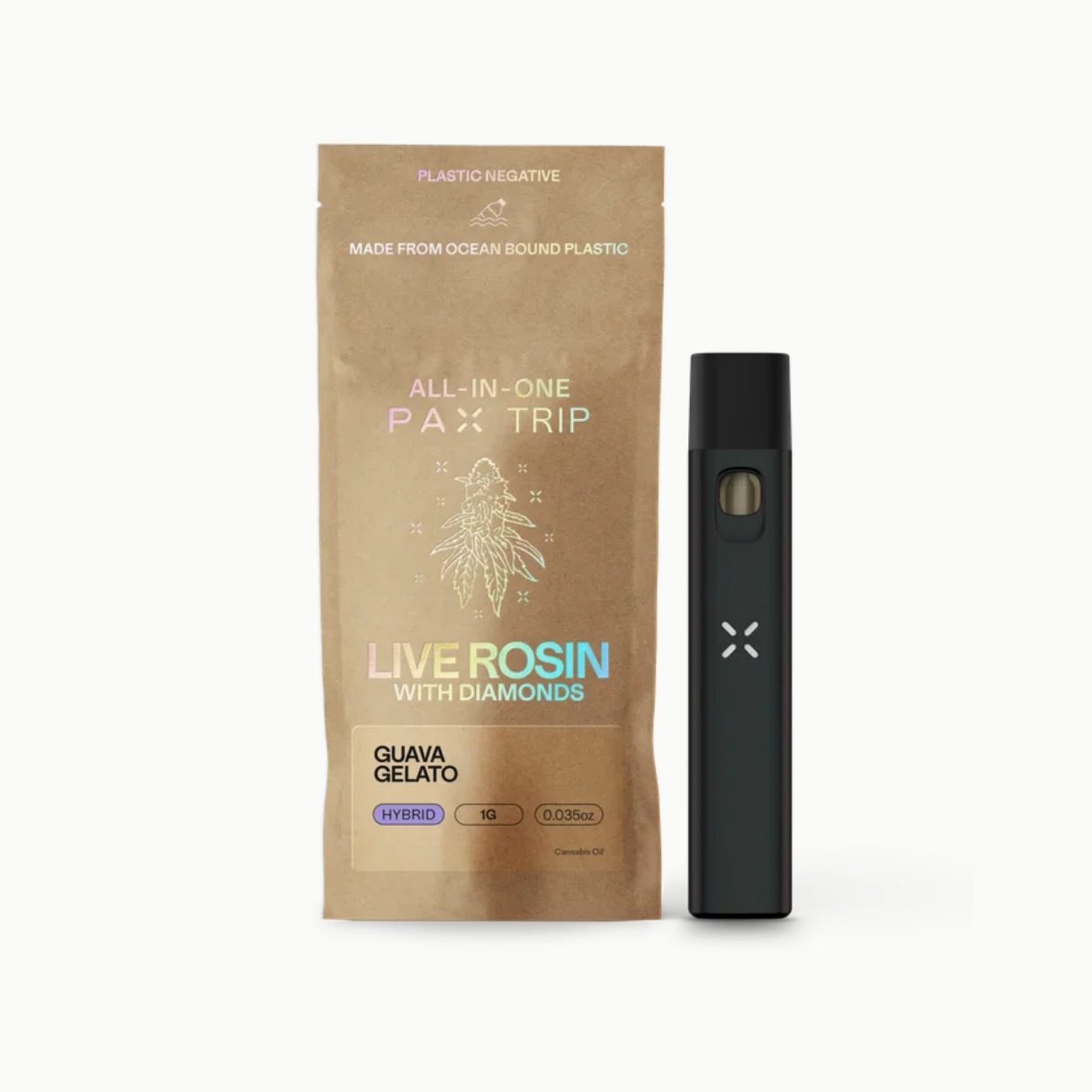PAX - PAX | Guava Gelato | Live Rosin w/ Diamonds AIO | 1g Main Image