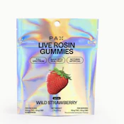 PAX | Wild Strawberry | Live Rosin Gummies | 100mg