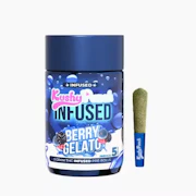 Kushy Punch Infused 5pk Prerolls 2.5g Berry Gelato