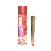 Kushy Punch Infused Preroll 1g Peach Ringz