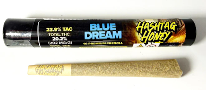 Hashtag Honey | Pre roll | Blue Dream | 1G