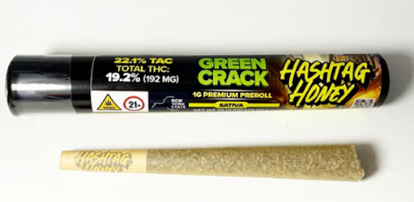 Hashtag Honey | Pre-roll | Green Crack | 1g