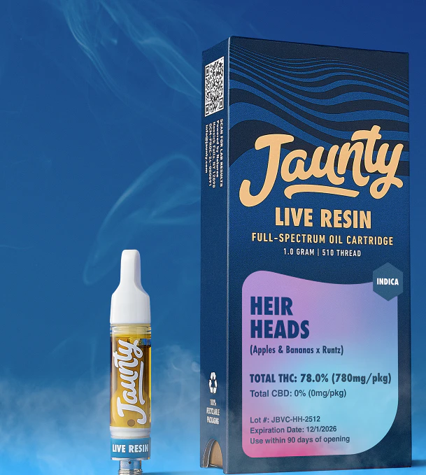 Jaunty - Jaunty | Heir Heads | Live Resin Cart  Main Image