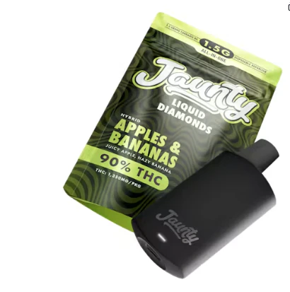 Jaunty - Jaunty | Apples & Bananas | Liquid Diamonds | Hybrid | AIO | 1.5g Main Image