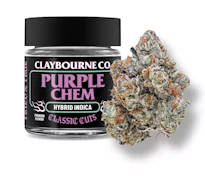 Claybourne Co - Purple Chem - 3.5G Flower