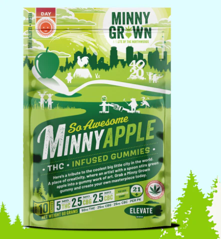 Minny Grown - So Awesome MinnyApple Gummies Main Image