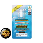 Puff | Bubble Hash Infused Preroll | Rainbow Cookies x LA Kush Cake | 5-pack | 2.5g