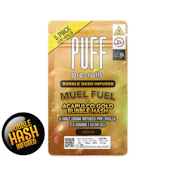 Puff | Bubble Hash Infused Preroll | Mule Fuel x Acapulco Gold | 5-pack | 2.5g