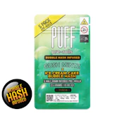 Puff | Bubble Hash Infused Preroll | Gush Mintz x Ice Cream Cake | 5-pack | 2.5g