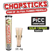 Chopsticks - Sour Tangie - 2Pk .5G Pre-Rolls