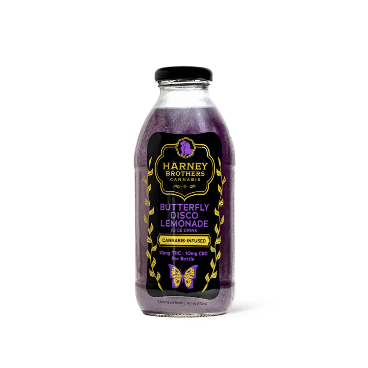 Harney Brothers Cannabis - Harney Brothers Cannabis | Butterfly Disco | Beverage | 10mg Main Image