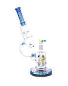 TSUNAMI | 14" Water Pipe| Microscope | Blue
