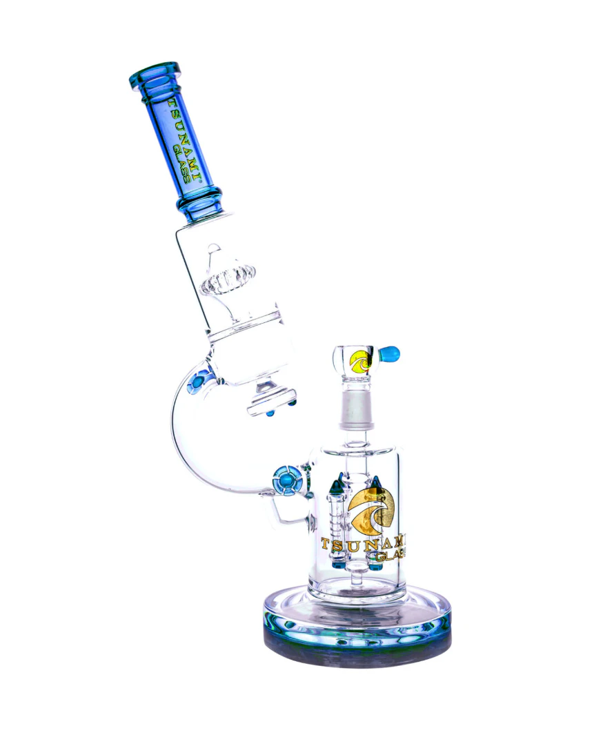 Tsunami - TSUNAMI | 14" Water Pipe| Microscope | Blue Main Image