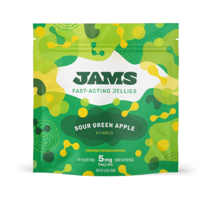 JAMS - JAMS Fast Acting Jellies Sour Green Apple (H) 01195 Main Image