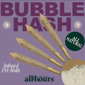 all:hours Hash Burger Bubble Hash Infused Shorties 42038