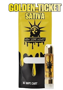 NY Honey | Vape Pens | Carts | 510 Cart - Golden Ticket | 1g