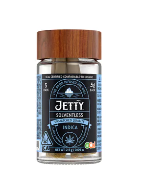Jetty Extracts - Jetty - Preroll - Rosin - Burger 42 x Blueberry GMO - 2.5G - 5PK Main Image