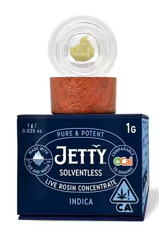 Jetty Extracts - Jetty - Concentrate - Live Rosin - GMO - 1G Main Image