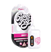 Mfused- Superfog- Granddaddy Purple- 2g Disposable Vape