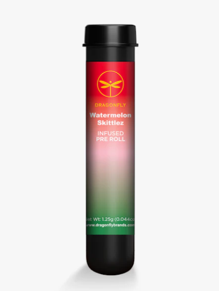 Dragonfly - Watermelon Skittlez - 1.25G Infused Pre-Roll Main Image