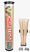 PiCC | Chopsticks | Preroll | Sour Tangie | 2-pack | 0.5g