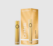 DIME Industries 5th Generation 510 Thread Battery | Gold | TAX INCLD