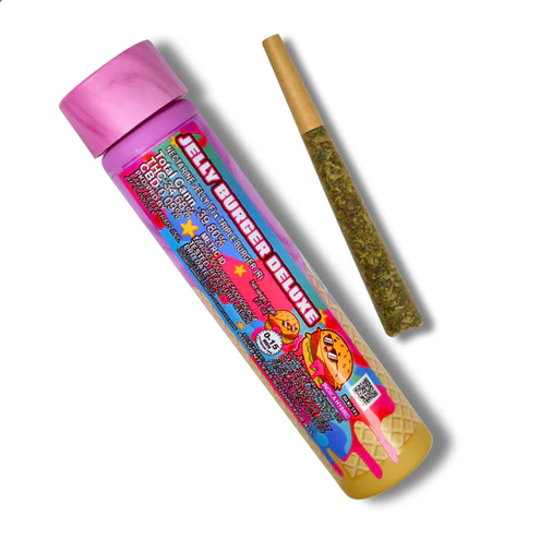 Ice Kream Hash Co. - IKHCO | Jelly Burger Deluxe | Rosin Infused PRJ | 1g Main Image
