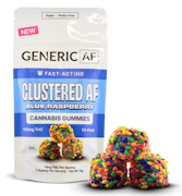 GENERIC AF | Cluster Gummy | Blue Raspberry | 100mg 10pk