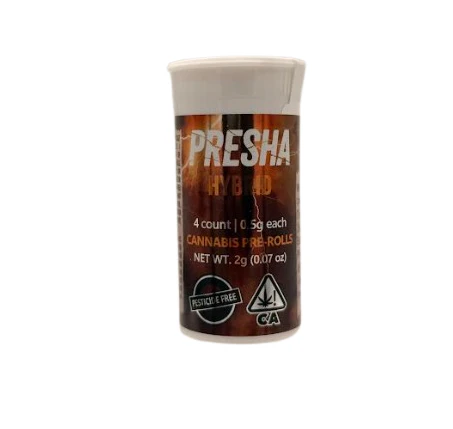 Presha - Presha | West Oakland Tuesday | Pre-Roll 4pk | 2g Main Image