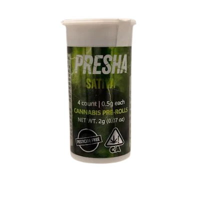 Presha - Presha | Blueberry Haze | Pre-Roll 4pk | 2g Main Image