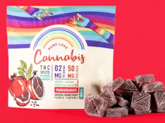 Sex Gummies with THC - Pomegranate