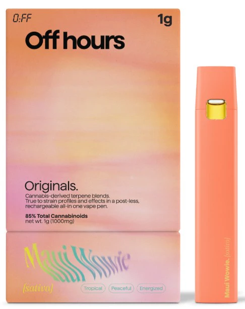 Off Hours - Off Hours | Disposable | AIO Vape | Maui Wowie | 1g Main Image