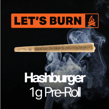 LET'S BURN - Let's Burn Hashburger 1g Pre-roll 0061 Main Image