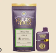 Florist Farms | Thicc Set  | Live Resin All-In-One Vape | 1g