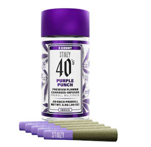 Stiiizy | Pre Roll | purple punch | 40's pack | 2.5G