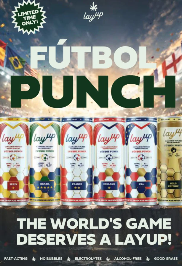 Layup - Futbol Punch 10mg Infused Beverage - Hybrid I LayUp Main Image