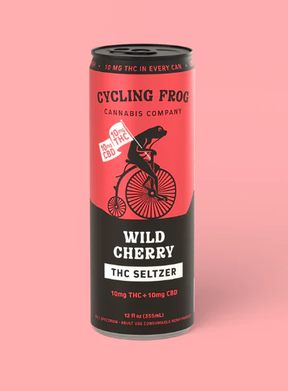 CYCLING FROG - Cycling Frog - Wild Cherry - 10mg 12 oz Seltzer Main Image