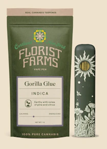 Florist Farms | AIO | Rechargeable Vape | Gorilla Glue | 1g