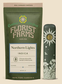 Florist Farms | AIO | Rechargeable Vape | Northern Lights | 1g