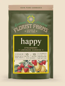 Florist Farm | Edible | Happy | Strawberry Lemonade | 2pk