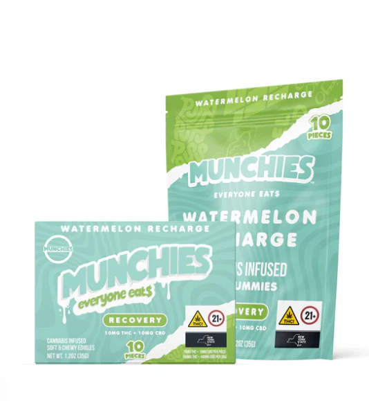 Munchies - Watermelon Recharge 10pk Gummies - Hybrid | Munchies Main Image