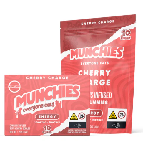 Munchies - Cherry Charge 10pk Gummies - Hybrid | Munchies Main Image